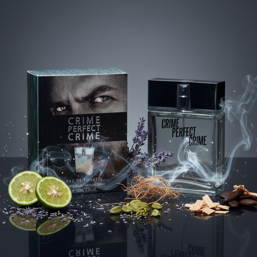 Georges Mezotti EDT 100 ml "Crime Perfect Crime" – fragancia amaderada-floral de almizcle
