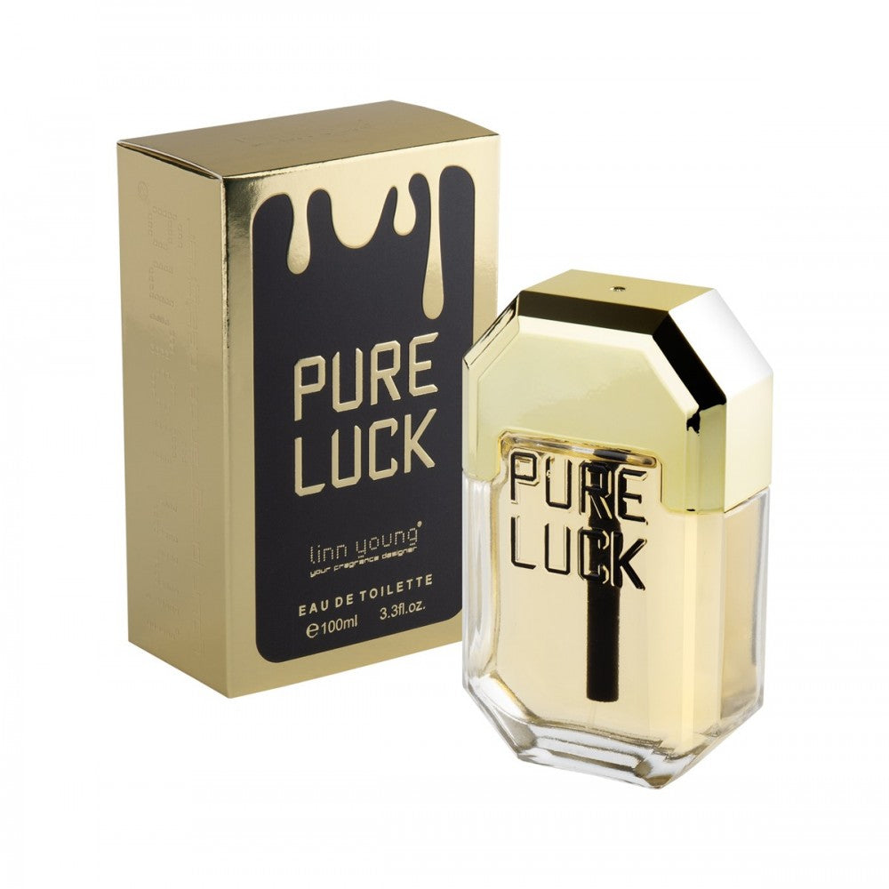 Linn Young EDT 100 ml "Pure Luck" – fragancia amaderada y especiada 1 