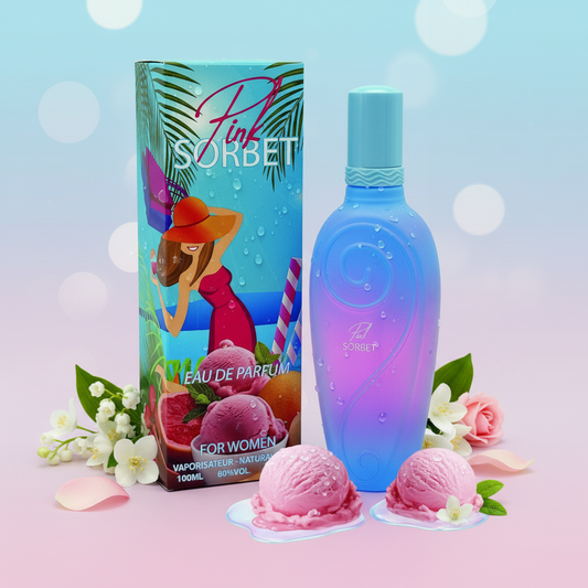 EDP 100 ml “Pink Sorbet” – fragancia frutal-floral