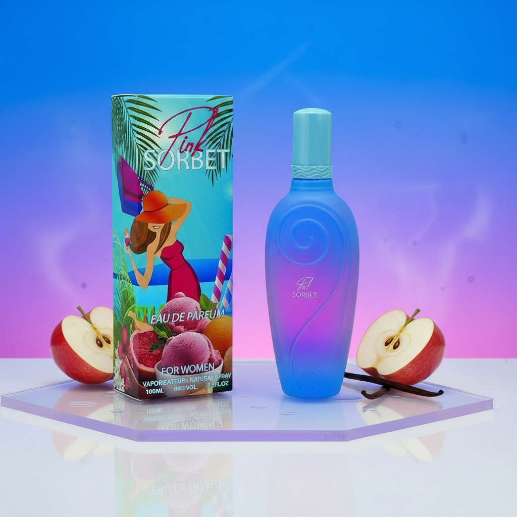 EDP 100 ml “Pink Sorbet” – fragancia frutal-floral 6 