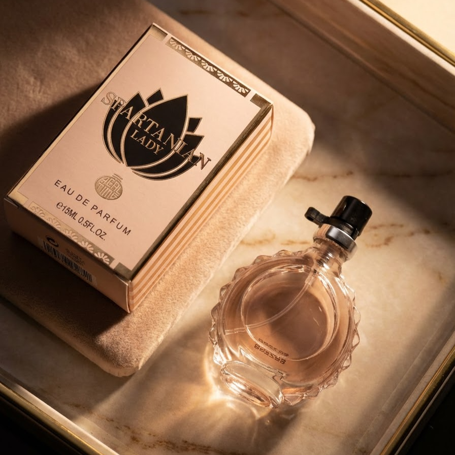15ml EDP " SPARTIAN LADY" fragancia oriental amaderada