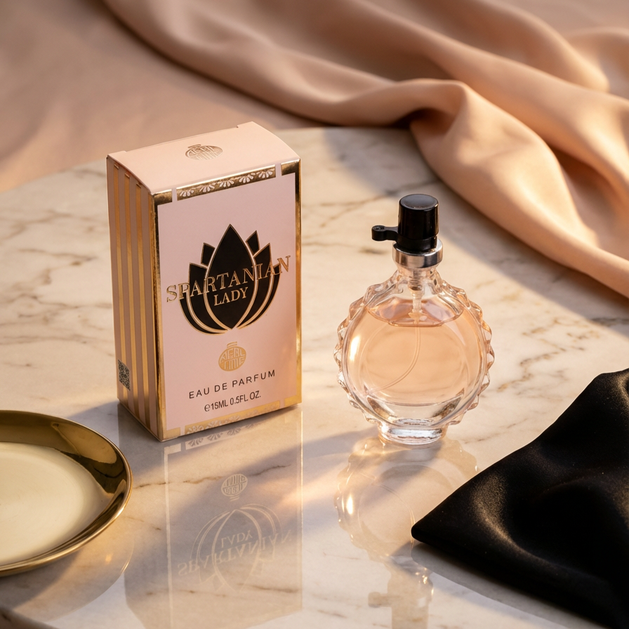 15ml EDP " SPARTIAN LADY" fragancia oriental amaderada 1 