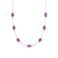Collar de Plata con Rubí de Tailandia