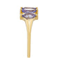Anillo de Oro 9K con Tanzanita AAA