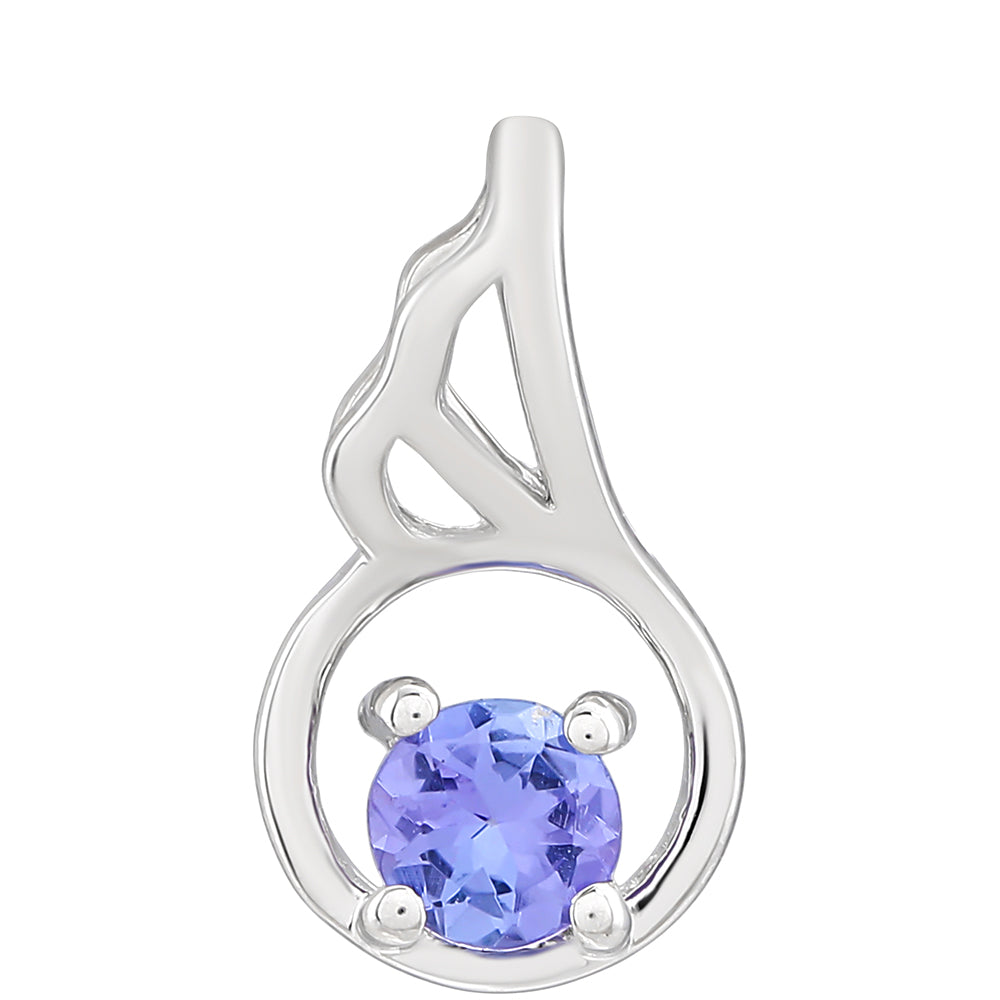 Colgante de Plata con Tanzanita AAA
