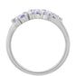 Anillo de Plata con Tanzanita AAA
