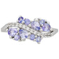 Anillo de Plata con Tanzanita AAA