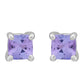 Conjunto de Plata con Tanzanita AAA ( Pendientes )