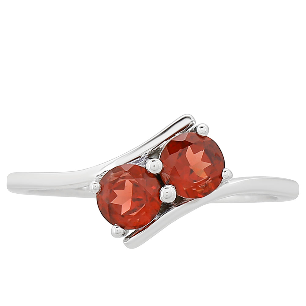 Anillo de Plata con Granate 1 