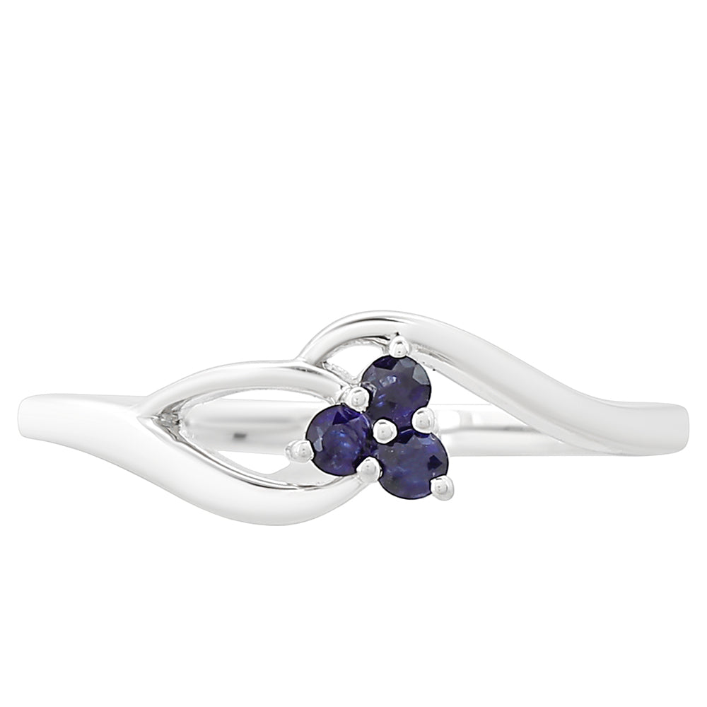 Anillo de Plata con Zafiro de Tailandia 1 