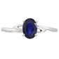 Anillo de Plata con Zafiro de Tailandia