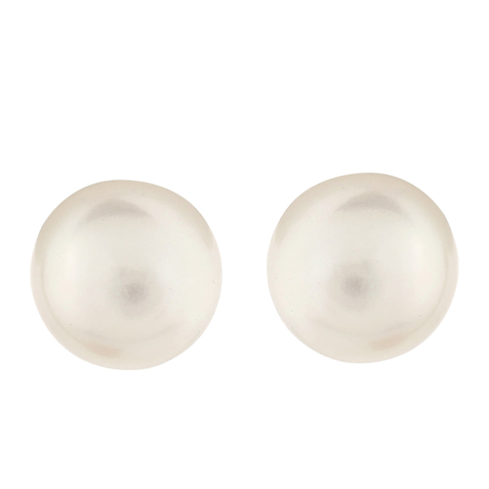 Pendientes de Plata Bañada en Oro con Perla Barroca Cultivada de Agua Dulce 1 