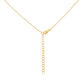 Collar de Plata Bañada en Oro con Concha de abulón