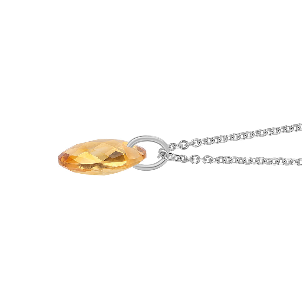Colgante de Plata con Citrino 2 