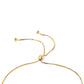 Pulsera de Plata Bañada en Oro con Granate Barton