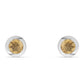 Pendientes de Plata con Citrino