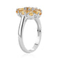 Anillo de Plata con Citrino