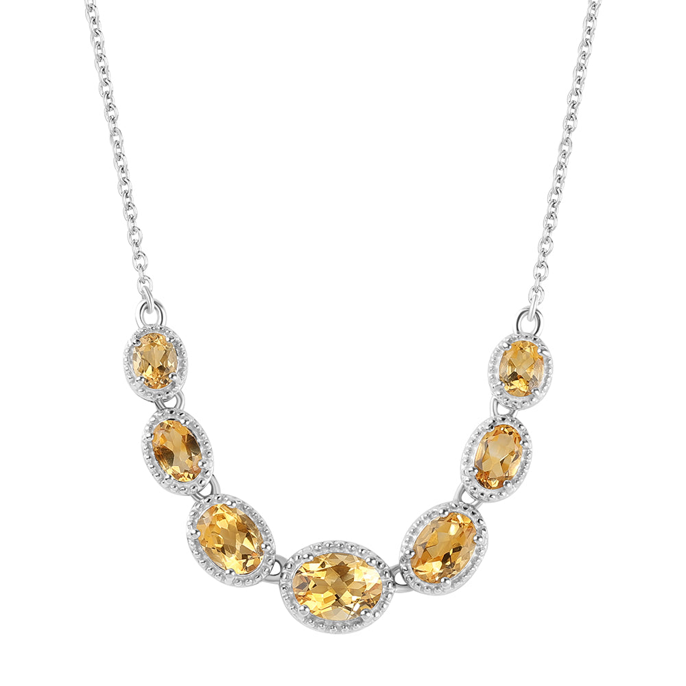 Collar de Plata con Citrino 1 