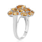 Anillo de Plata con Citrino