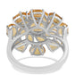 Anillo de Plata con Citrino
