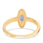 Anillo de Plata Bañada en Oro con Lolita