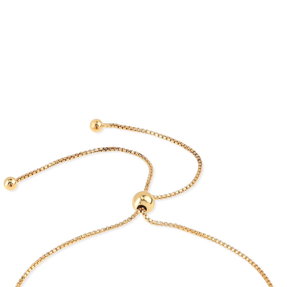 Pulsera de Plata Bañada en Oro con Rubí de Mozambique 3 