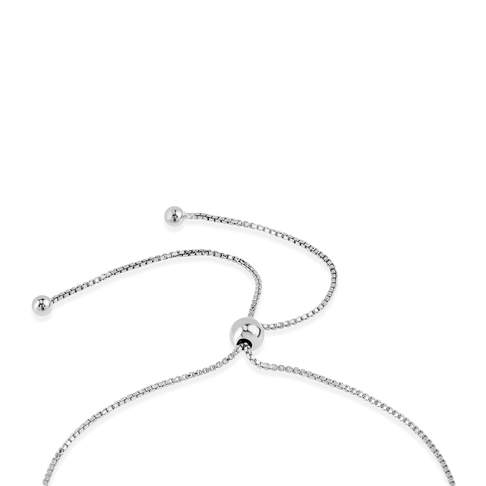 Pulsera de Plata con Grandidierita y Topacio Blanco 3 
