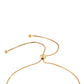 Pulsera de Plata Bañada en Oro con Diamante Azul y Diamante blanco