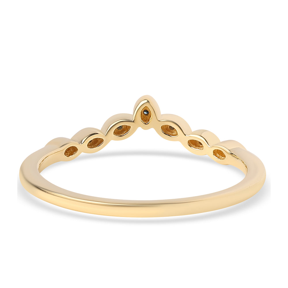 Conjunto de Plata Bañada en Oro con Rubí de Mozambique y Diamante Azul ( Anillo ) 4 
