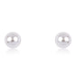 Pendientes de Oro 9K con Perla blanca de agua dulce
