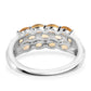 Anillo de Plata con AA Citrino de Brasil