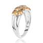 Anillo de Plata con AA Citrino de Brasil