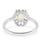 Anillo de Plata con AA Citrino de Brasil