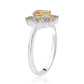 Anillo de Plata con AA Citrino de Brasil