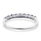 Anillo de Plata con Zafiro Azul Australiano