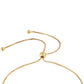 Pulsera de Plata Bañada en Oro con Diamante Negro