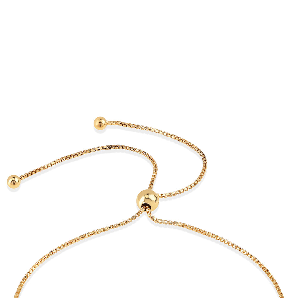 Pulsera de Plata Bañada en Oro con Rubí de Mozambique 2 