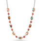 Collar de Plata con Turquesa Ostra y Coral Rojo