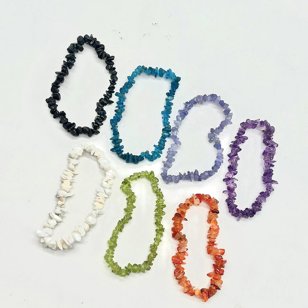 Conjunto Cuenta con Tanzanita y Amatista de Marruecos ( Pulsera ) 2 