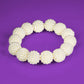 Conjunto de Aleación Bañado en Oro con Perla de cristal ( Collar +Pendientes +Pulsera )