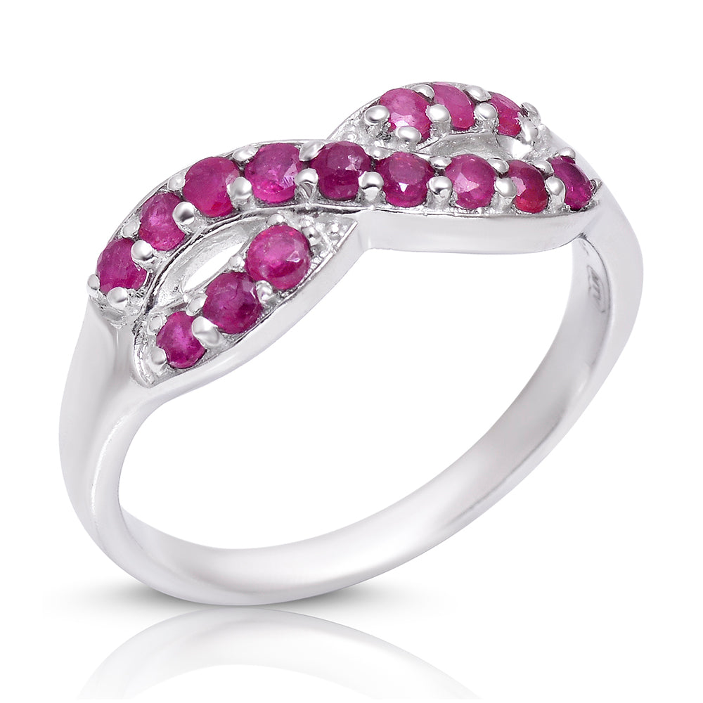 Anillo de Plata con Rubí de Madagascar 2 