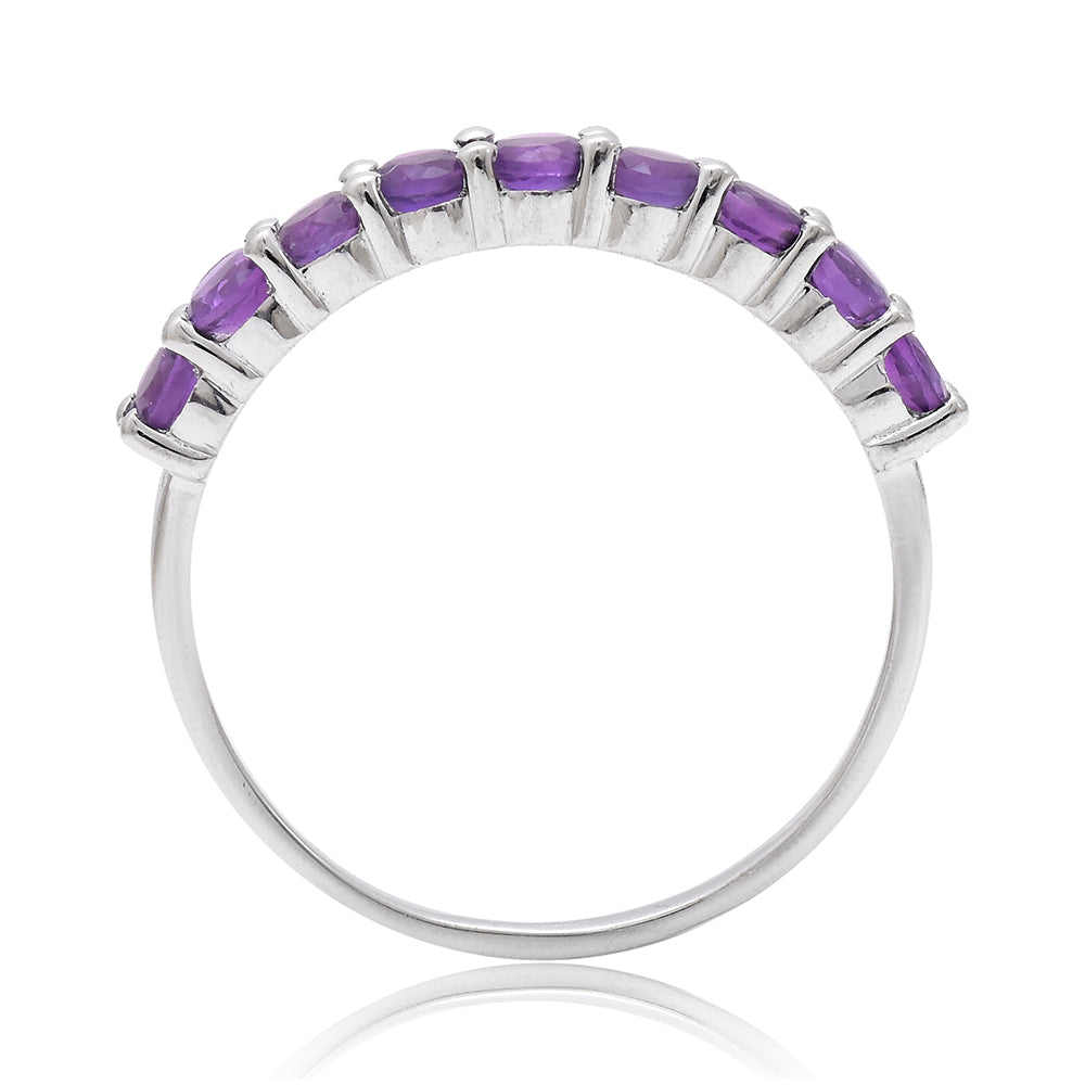Anillo de Plata con Amatista de Marruecos 4 