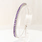 Pulsera de Plata con Amatista de Marruecos