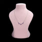 Collar de Plata con Amatista de Marruecos