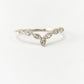 Conjunto de Plata con Amatista de Marruecos y Topacio Blanco ( Anillo )