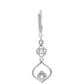Pendientes de Plata con Tanzanita AAA