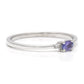 Anillo de Plata con Tanzanita AAA