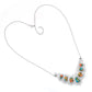 Collar de Plata con Turquesa Ostra