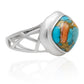Anillo de Plata con Turquesa Ostra