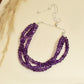 Collar de Plata con Amatista de Brasil